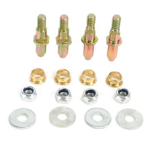 (As show, One size) Door Hinge Pin Bushing Repair Kit Fit Compatible Chevy Silverado /GMC Sierra 1999-2007