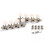 (As show, One size) Mandolin String Tuning Pegs Machine Heads String Tuning L+R Pegs compatible Mandolin Instruments Accessory-C8 1