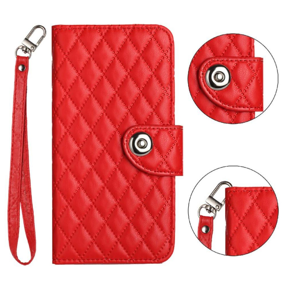 (Pink) Case For Oukitel C35/Oukitel C36 Wallet Cover Wrist Strip Shockproof Stylish Protective Card Holder Pink 764563487011