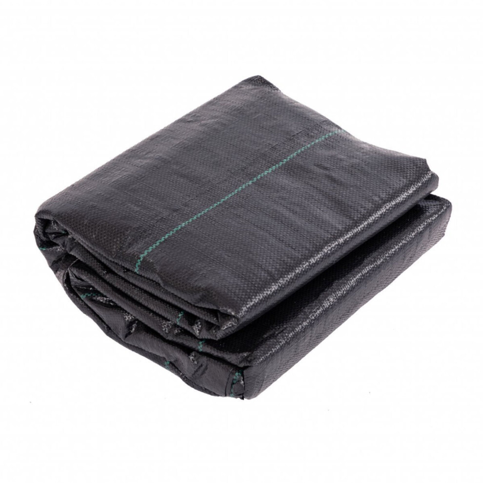 Oypla 4m x 10m Heavy Duty Weed Control Ground Cover Membrane Sheet