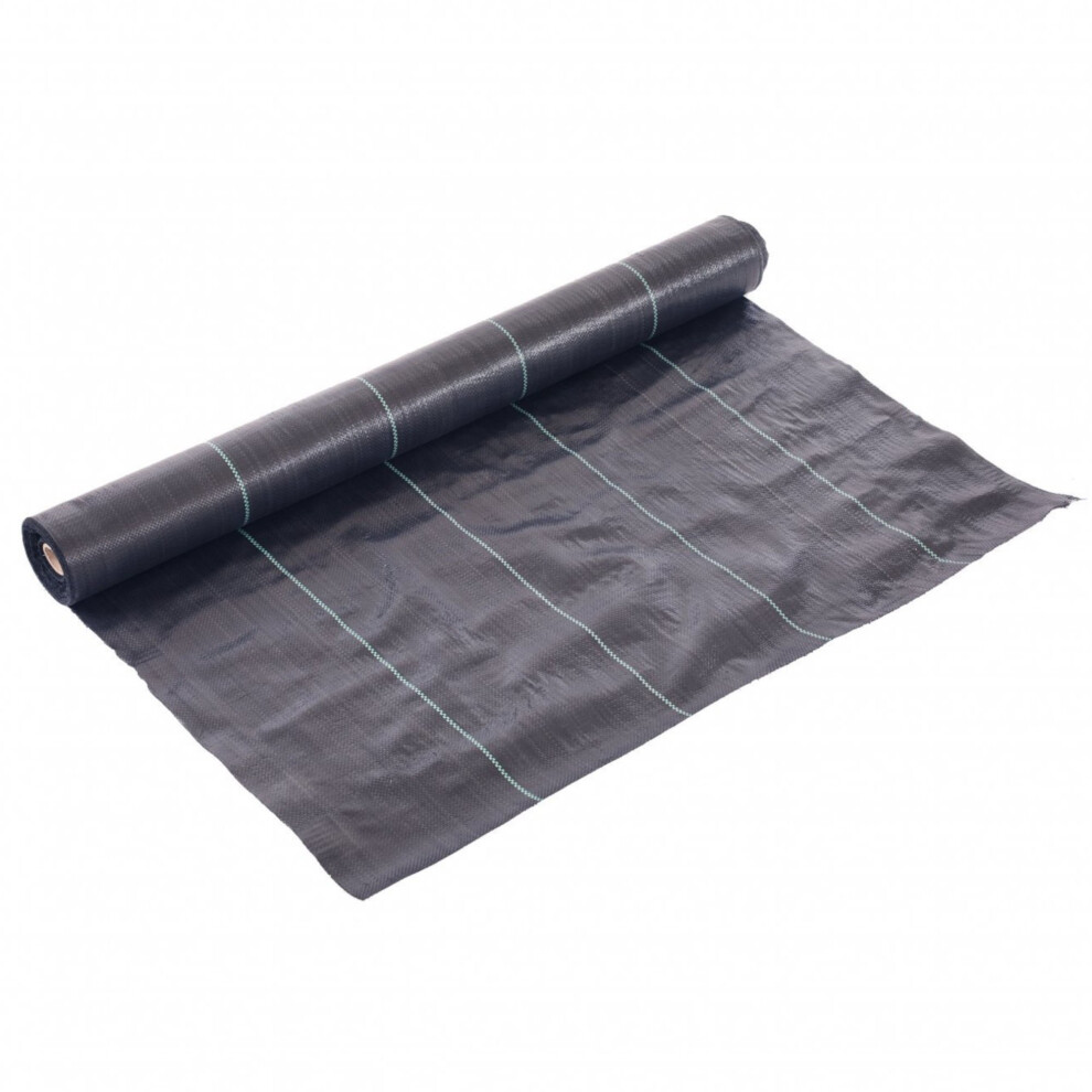 Oypla 1m x 50m Heavy Duty Weed Control Ground Cover Membrane Sheet