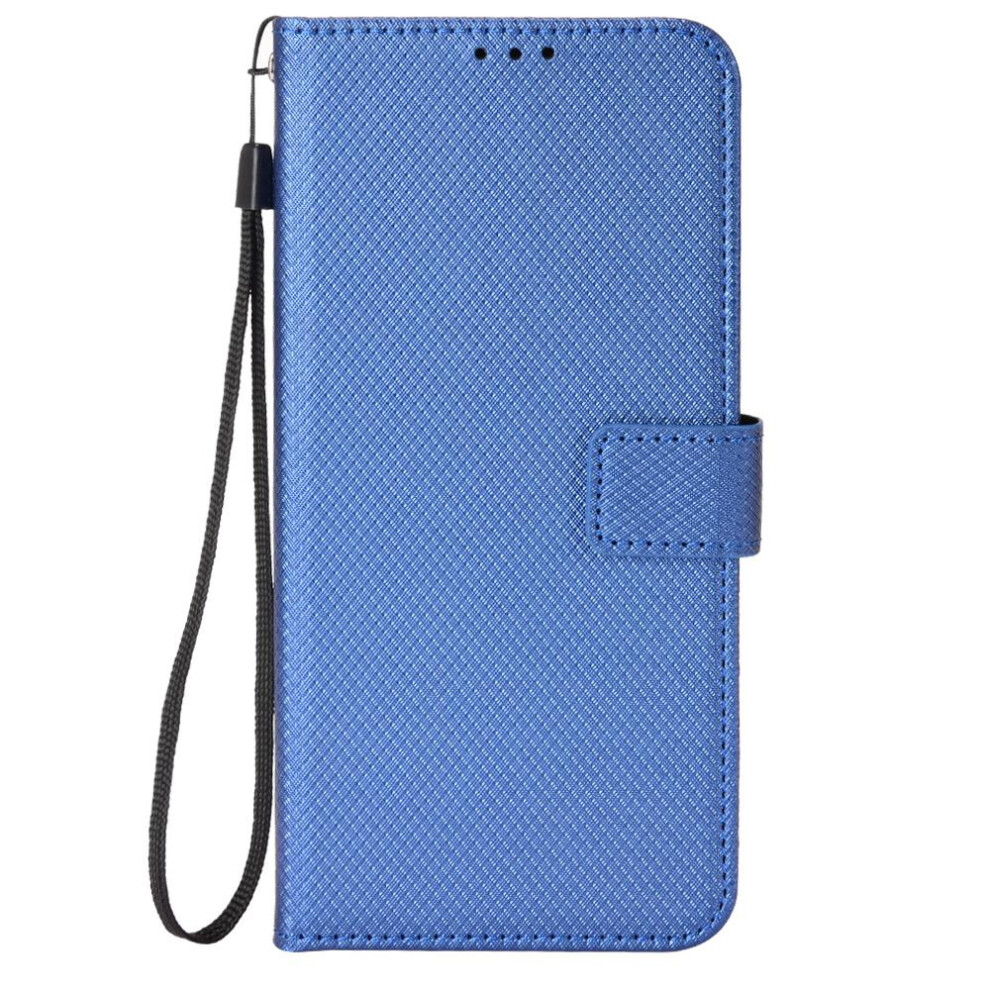 (Blue) Case For Oukitel C21 Pro Kickstand Magnetic Wallet Card Holder Cover Blue 764563489695