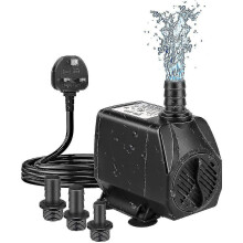 (As show, One size) 60w Submersible Pump, 800gph 3000l/h Ultra-quiet Fountain Water Pump, Detachable And Cleanable Water Pump Replacement Pump compatible with Pet Fountai