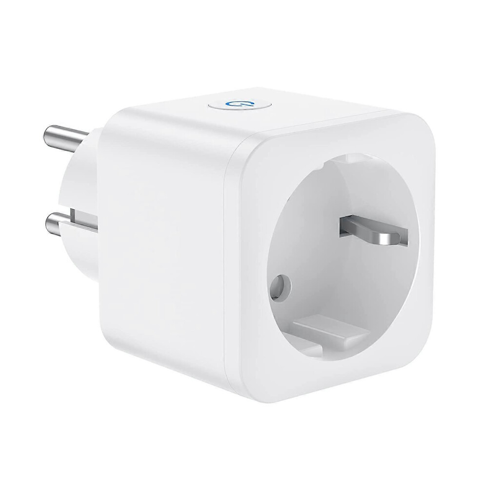 (As Show, One Size) Wifi Plug-In Outlet, 16A 3680W Smart Timer Outlet, Alexa Google Home Compatible With Voice Control And Remote Control 4909775525953