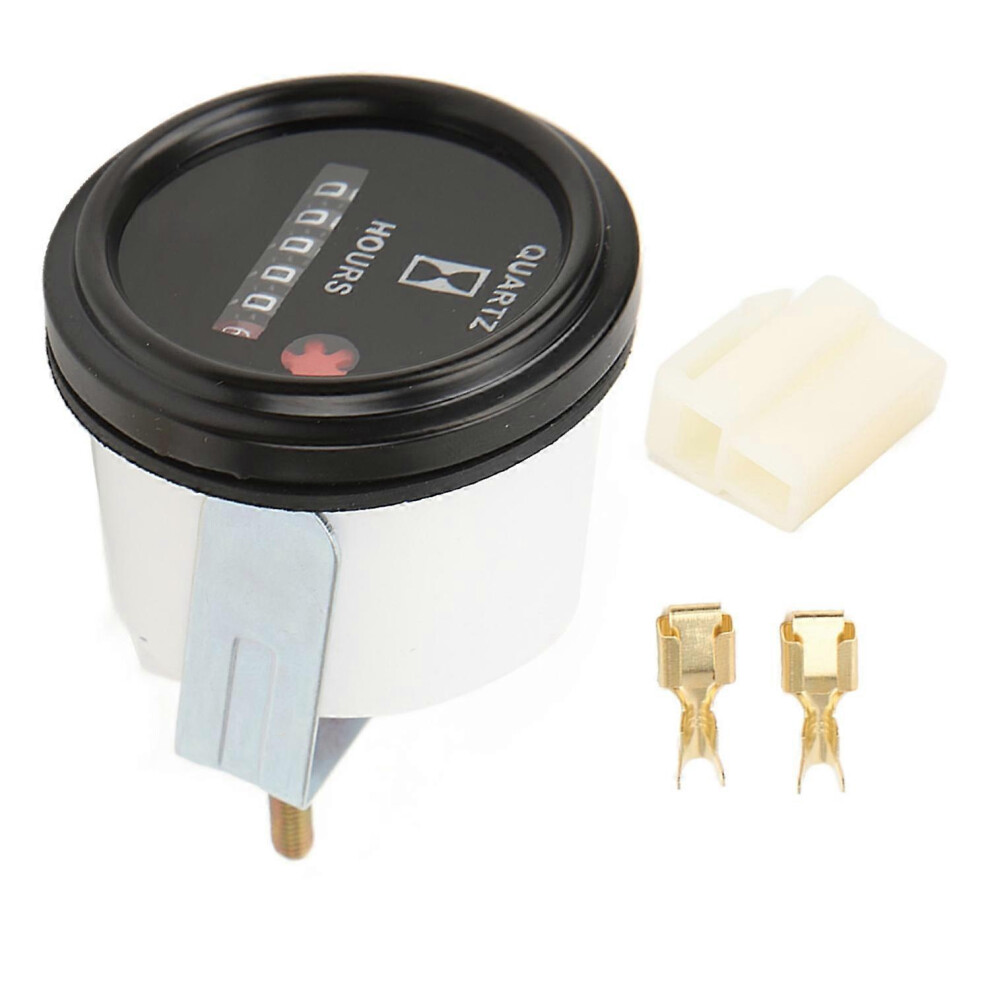 (As Show, One Size) Hour Meter Accurate Timing Waterproof Transparent Cover 3035766 Generator Hourmeter For Cummins Engi 6909775604939