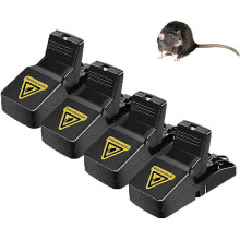 (As show, One size) Mouse Trap, New Reusable Mouse Trap with Powerful Spring, Safe, Effective, Easy to Use, Suitable for Indoor Kitchen