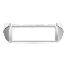 (As show, One size) Single DIN Dash Stereo Radio Fascia DVD Player Panel Frame Fit Compatible Suzuki Alto 20102012