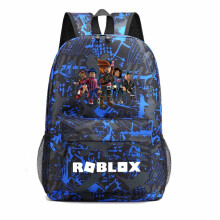 (Suit 3) Roblox Backpack Mochila Kids Capacity Bags-1
