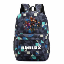 (Diamond blue 3) Roblox Backpack Mochila Kids Capacity Bags-1