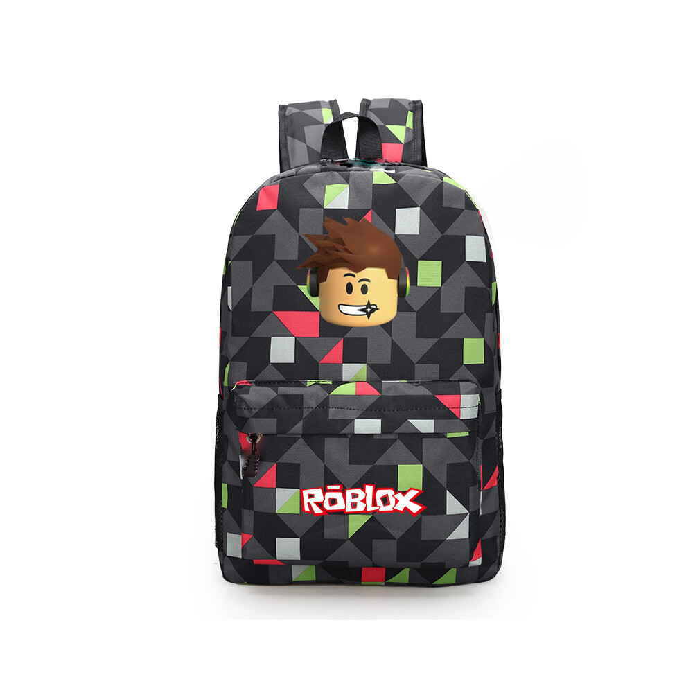 Deyaah (Diamond Red 2) Roblox Backpack Mochila Kids Capacity Bags-1