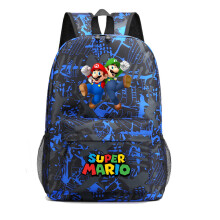 (Suit 2) Mario Backpack Mochila Kids Capacity Bags