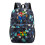 (Diamond blue) Mario Backpack Mochila Kids Capacity Bags 1