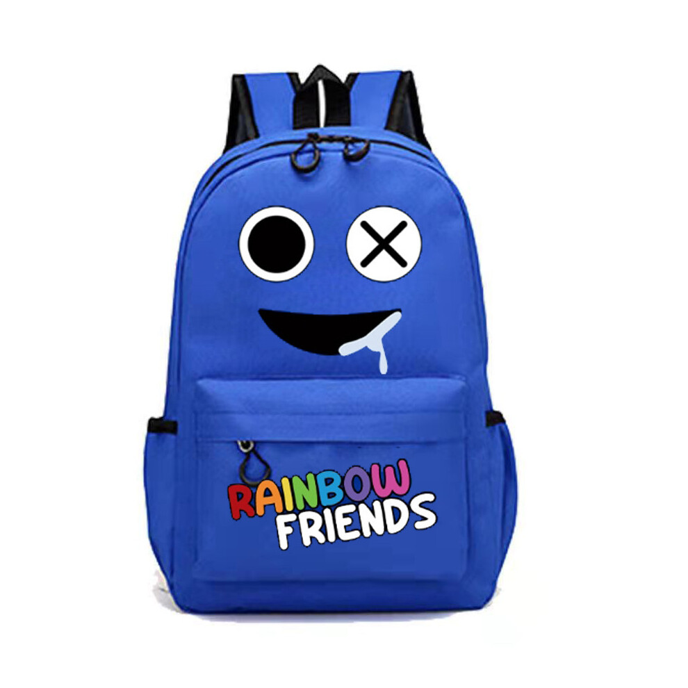 Deyaah (Royal Blue) Rainbow Friends Backpack Mochila Kids Capacity Bags