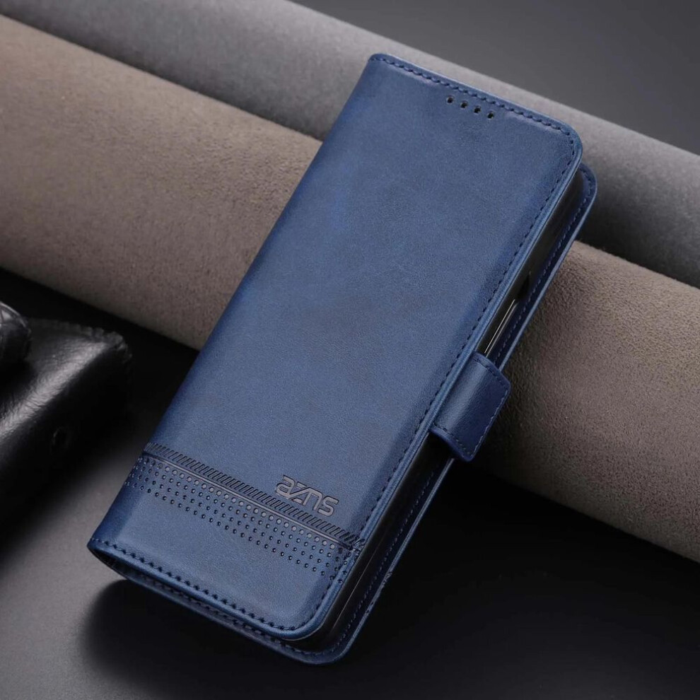(blue, For Galaxy Z Fold5) Phone Case for Samsung Galaxy Z Fold 6 5 4 3 Fold6 Fold5  Fold4  Fold3 5G Card Holder Kickstand Leather Wallet Shockproof Cover