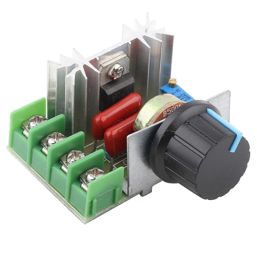 (As Show, One Size) Ac 50Â220V 2000W 25A Ac Motor Speed Controller Voltage Regulator Led Dimmers 6909775566732