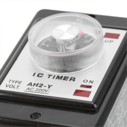 (As show, One size) Time Relay Digital Display High Accuracy Excellent Workmanship ABS Brass Material Time Controller220 1