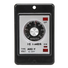 (As show, One size) Time Relay Digital Display High Accuracy Excellent Workmanship ABS Brass Material Time Controller220