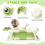 Baby Bath Tub with Bath Cushion Foldable Bathtub with 7