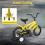 14'' Children's Bicycle yellow, Children's Learning Bicycle 2