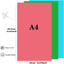 100 Sheets Coloured A4 Origami Paper