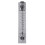 (As show, One size) 0.5-5 Gpm 2-18 Lpm Water Flow Panel Mount Type Flowmeter-C 1