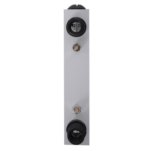 (As show, One size) 0.5-5 Gpm 2-18 Lpm Water Flow Panel Mount Type Flowmeter-C 1