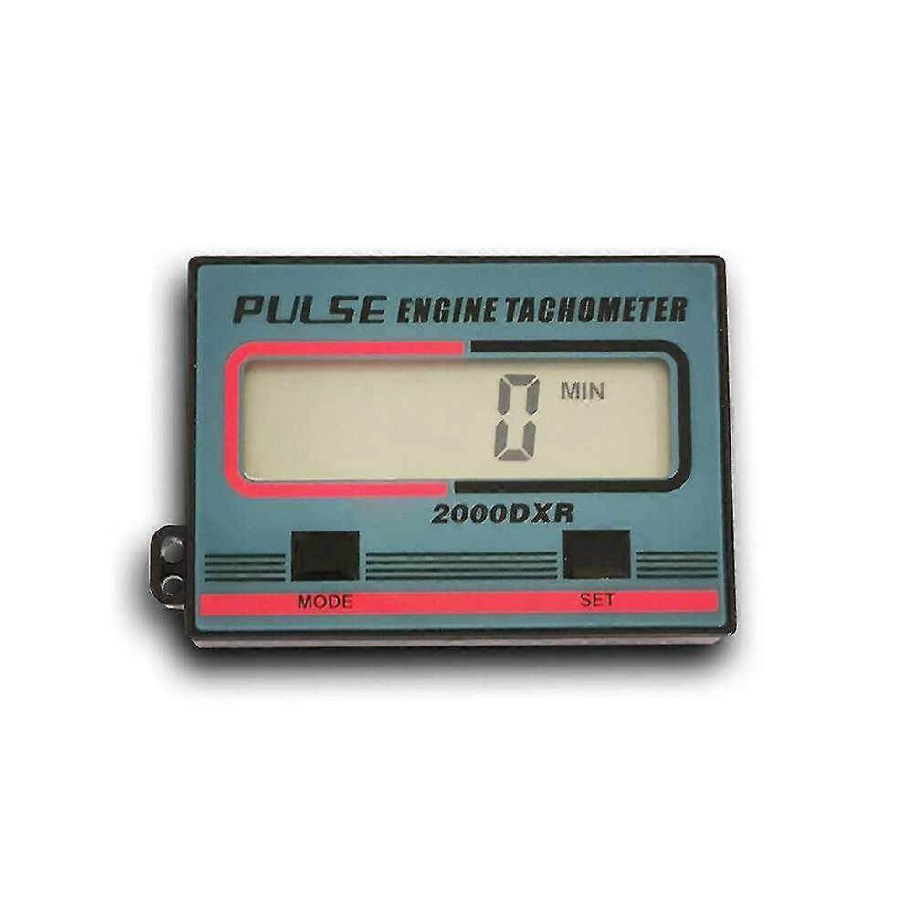 (As Show, One Size) Multi-Function Tachometer Hand-Held Induction Chain Saw Lawn Mower Gasoline Engine Timed In Minutes Tachometer 4909775653823