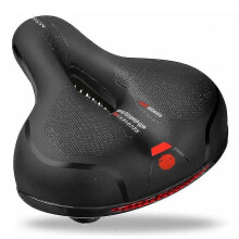 (As show, One size) 2023 Bicycle Saddle Men Women Ergonomic Bicycle Seat Memory Foam Comcompatibletable Soft Gel Saddle Mtb Road Bik-D