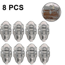 (As show, One size) 8 Pcs Toggle Lock Box Lock Case Lock with Screw compatible Cosmetic Case-D