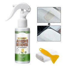 (As show, One size) Powerful Auto Sticker Remover Sticky Adhesive Remover Wall Sticker Glue Removal Car Glass Label Cleaner Adhesive Sprays