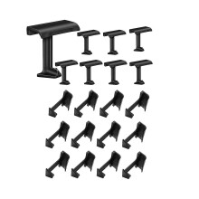 (As show, One size) Solar Panel Water Drain Clips Sludge Removal Clip Pack Of 20 Module Cleaning Clips Drainage 40 Mm-DT