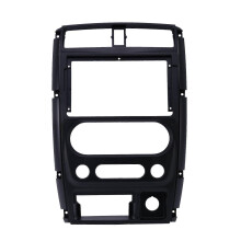 (As show, One size) 2Din Car DVD Frame Audio Fitting Adaptor Dash Trim Kits Fascia Panel 9 Inch compatible with Jimny 2007-2016