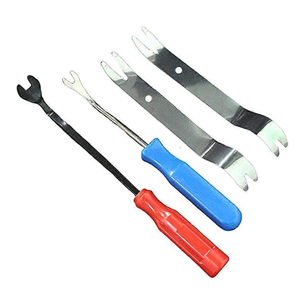 (As Show, One Size) 4 Pieces Car Audio Video Clip Panel Installer Pry Tool Car Audio Disassembly Tools 4909775498387