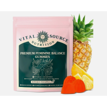 Vital Source Feminine Balance Gummies (New and Improved Packaging)