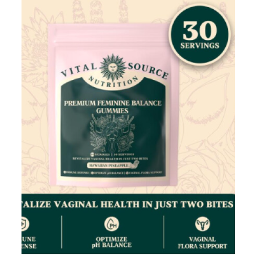 Vital Source Feminine Balance Gummies   (New and Improved Packaging) 2