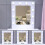 Living And Home (#3 Without Stool) Modern Vanity Dressing Table Stool with LED Lights Mirror 5