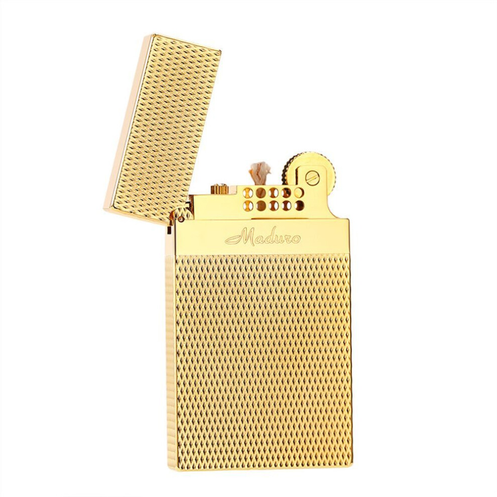 Yeuligo (Oil Version Langsheng Wheat) Langsheng Lighter Kerosene Version Carved Wheat Pattern Exquisite Gift For Leaders