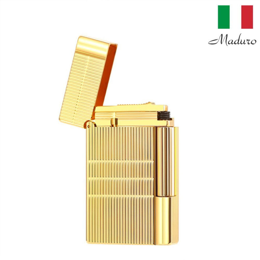Yeuligo Golden ( Gatsby) Langsheng Lighter, Paris Nail Refillable, Crisp Sound, High-End And Fashionable, Official Genuine Gift Men's Lighter