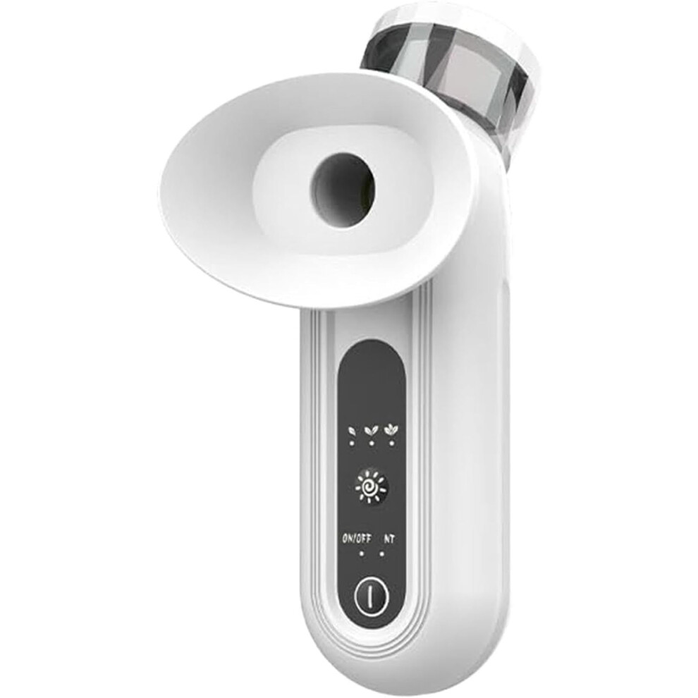 Eye Steamer with Nano Mist Sprayer - Heated Steam Therapy Wand for Dry Eye Relief, Gentle Eye Moisturizer & Soother