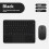 (As show, One size) Touchpad Bluetooth Keyboard with Mouse compatible with PC Tablet Gaming Wireless Keyboard 2
