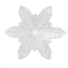 (As show, One size) DIY Snowboard Stomp Pads Snowboard Mat Snowflake Shape compatible with Winter Snow Ice Ski Snowboards Stomp Pad