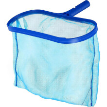 (As show, One size) Professional Pool Skimmer - Fine Mesh Net - Suitable for Spas, Pool, Fountain, Pond - for Cleaning Pool Leaves and Debris (Blue)