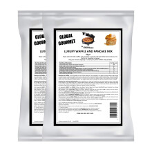 (2kg Waffle Mix) Global Gourmet Luxury Waffle and Pancake Mix