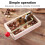 (As show, One size) Manual Macadamia Nut Opener Nut Cracker Machine Walnut Nutcracker Nut Sheller Tool Macadamia Nut Op 2
