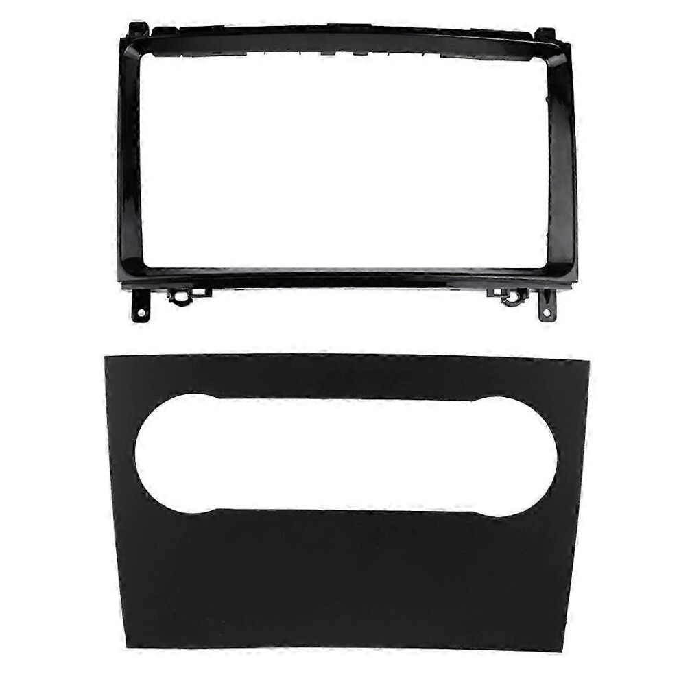 (As show, One size) Car Radio Fascia compatible withA Class W169 2004-2012 Dash Kit Install Facia Panel Console Bezel Adapter Plate-image-OPC-PH6TXRM-NEW