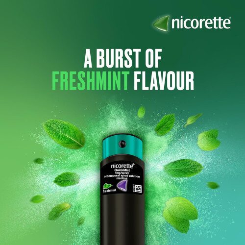 Nicorette Nicorette QuickMist Mouthspray, Freshmint (6 x 150 Sprays) 1