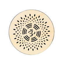 (As show, One size) 12-Inch Stream Water Drums Stream Drum Ethnic Percussion Instrument Natural Stream and Rain Sounds