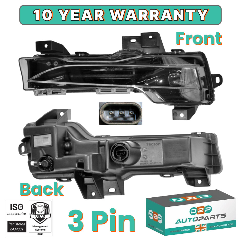 D2p Front Left Fog Lamp For Tesla Model 3 & Model Y