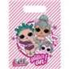 LOL Surprise 6-Piece Party Gift Bags Perfect for Goodie Favors