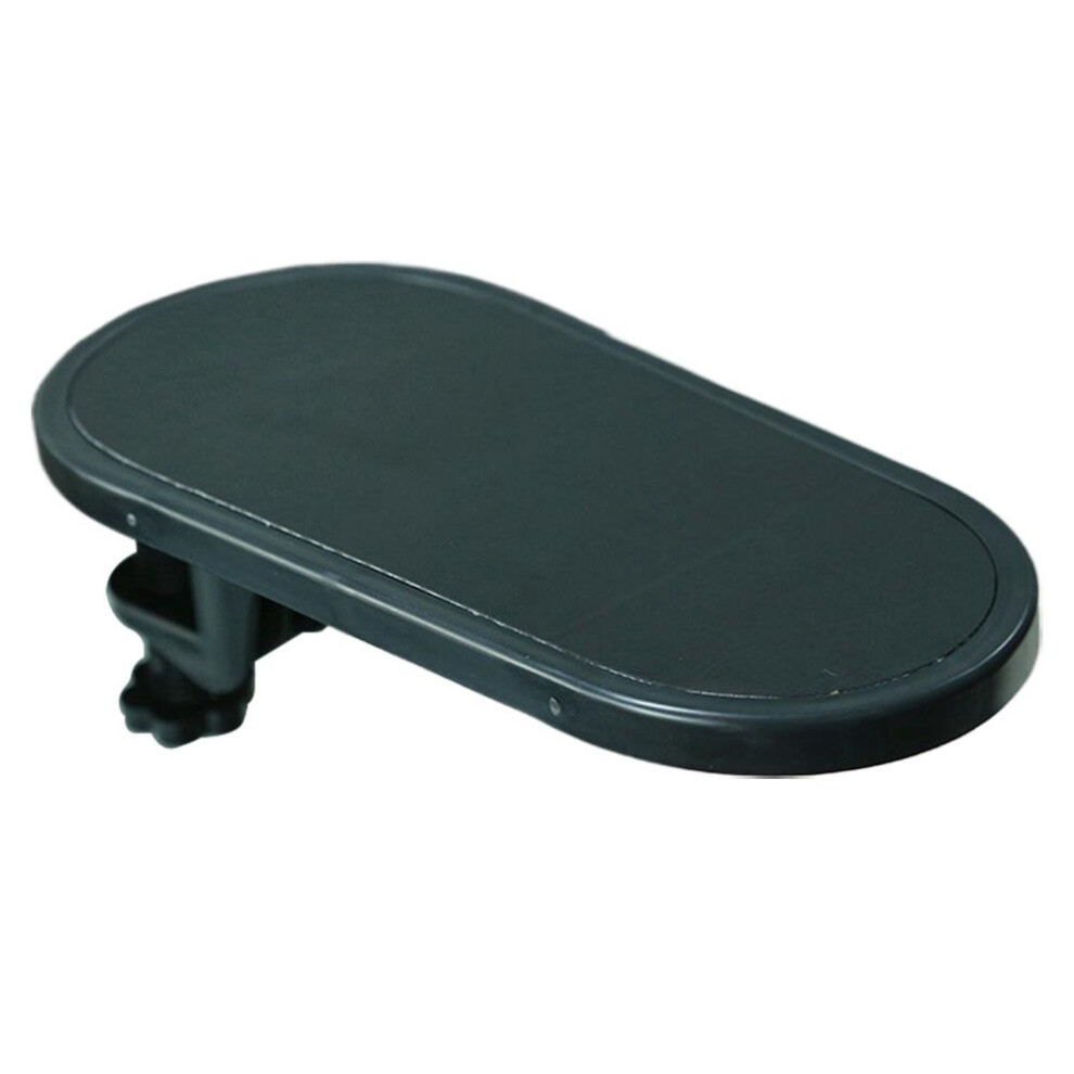 (A) Adjustable Ergonomic Computer Arm Rest Keyboard Wrist Support Rotating Mouse Pad Holder Desk Armrest Extender For Office Home